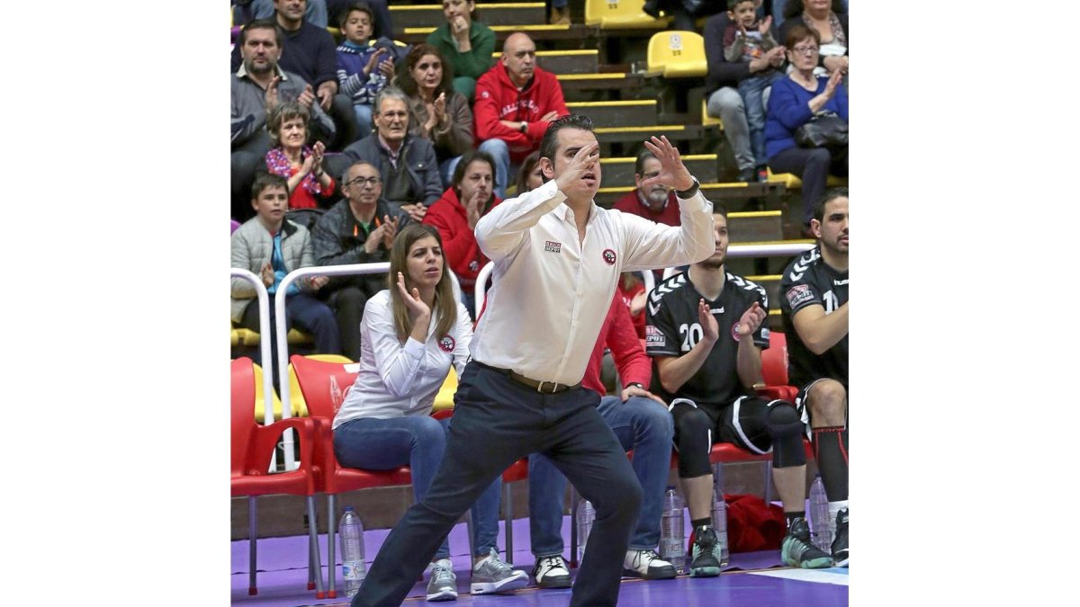ñaki Martín, técnico del CBCValladolid-E. M.