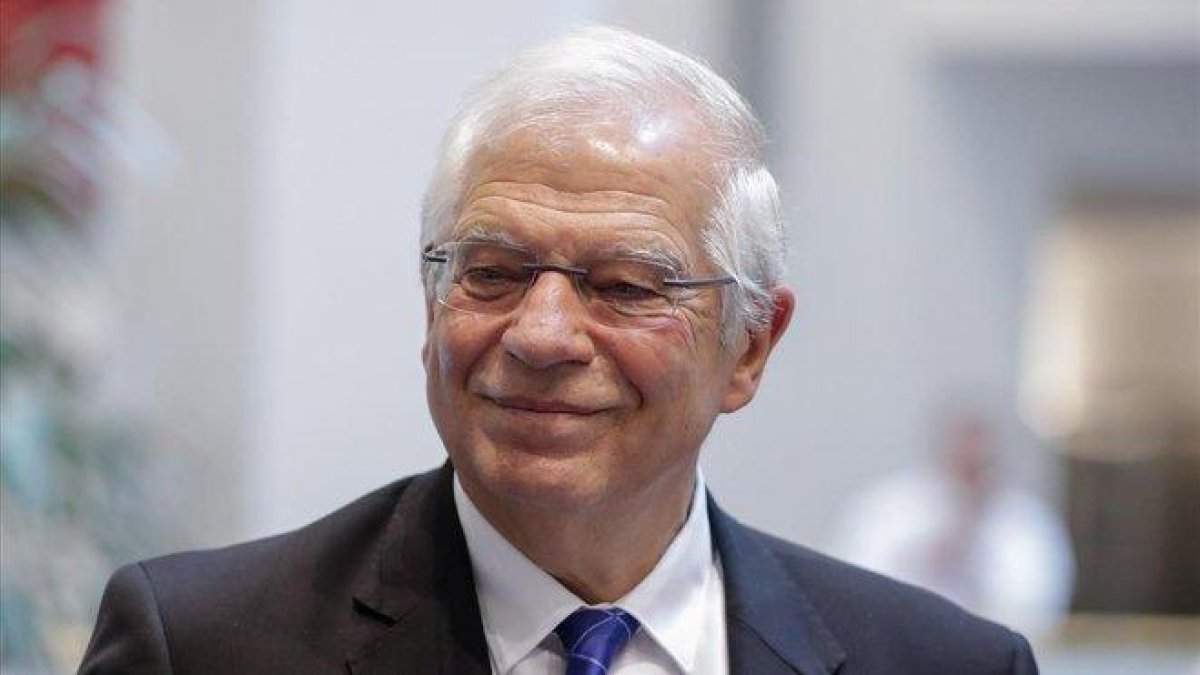 Josep Borrell, este miércoles en Bruselas.-EFE / STEPHANIE LECOCQ