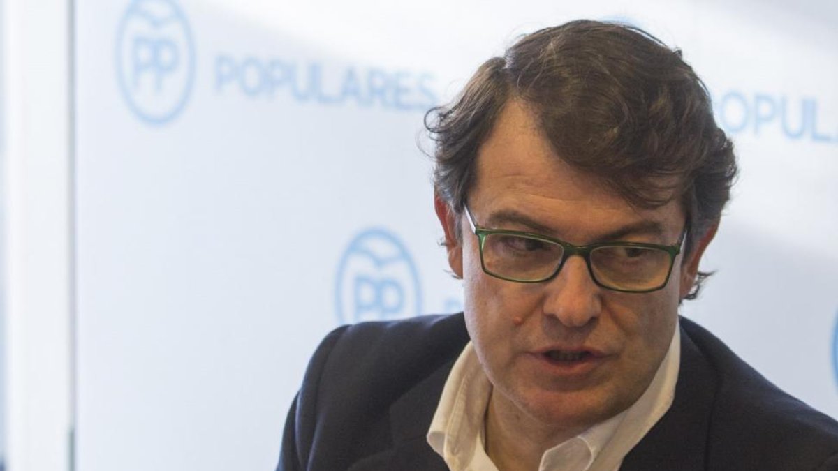 Alfonso Fernández Mañueco.-RICARDO ORDÓÑEZ / ICAL