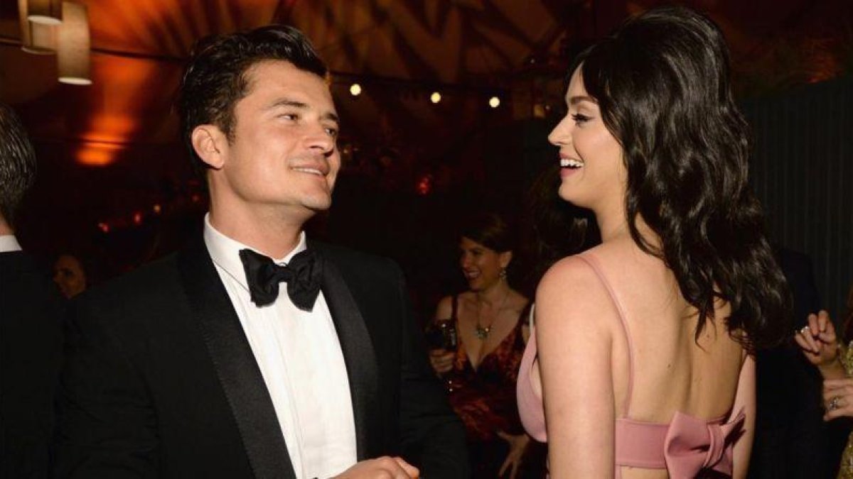 Katy Perry sorprende a Orlando Bloom con una fiesta sorpresa  por su 40 cumpleaños.-KEVIN MAZUR