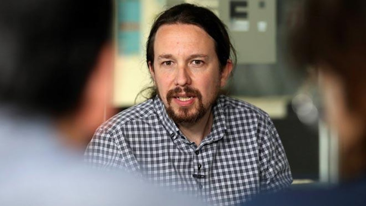 Pablo Iglesias ve de sentido común que vaya a ser ministro con Pedro Sánchez.-J.J. GUILLÉN (EFE)