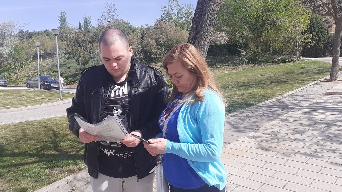 Mensaje de Genís Manzanares, hijo del chófer de Auvasa desaparecido.- E.M.