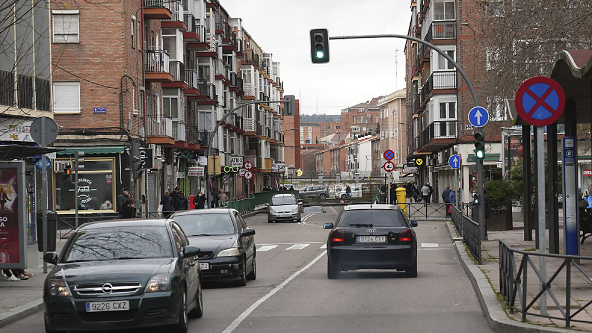 Plaza de los Vadillos hacia calle de Casasola, imagen de archivo. J.M. LOSTAU