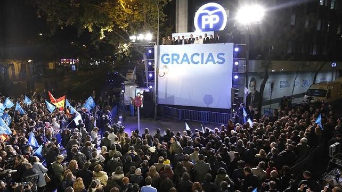 Ambiente en la calle Génova.-JUAN MANUEL PRATS
