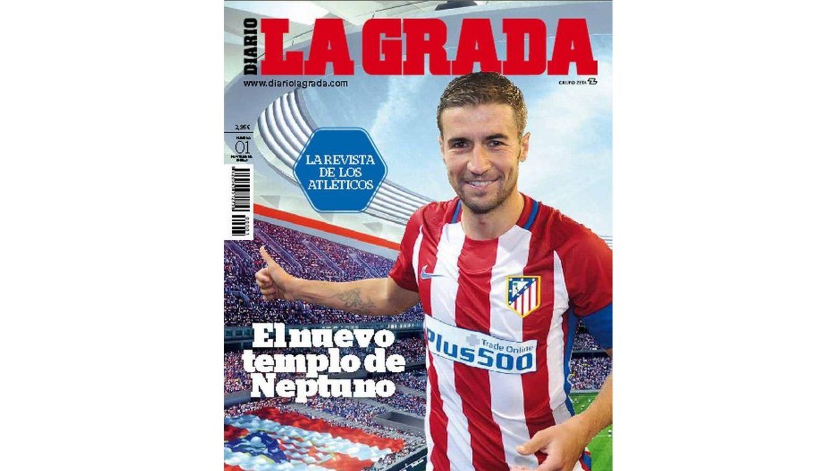 Gabi, en la portada de la nueva revista del Grupo Zeta.-