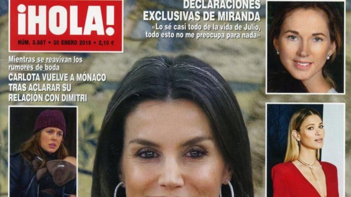 Portada de la revista ¡Hola!.-EL PERIÓDICO