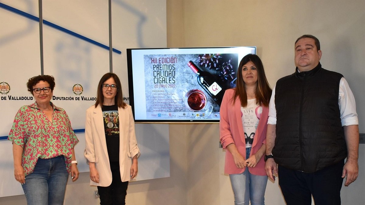 Presentación en la Diputación de Valladolid de la XII edición de los Premios Calidad Cigales. - DIPUTACIÓN DE VALLADOLID.