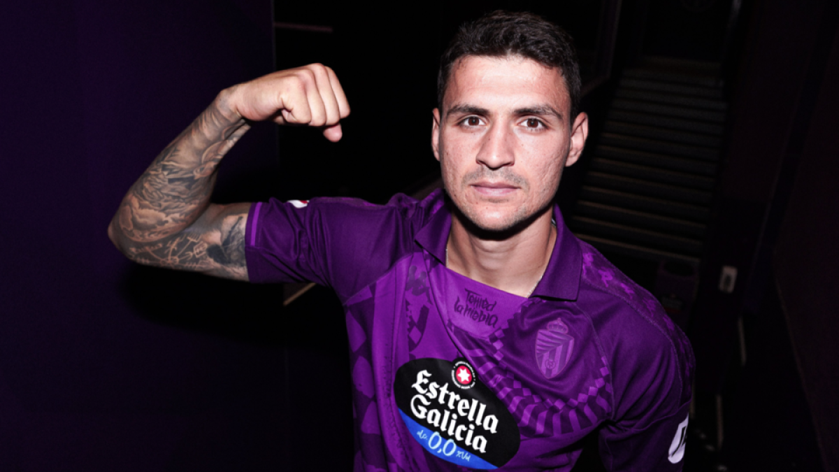 Juric con la segunda equipación. I. SOLA / RV