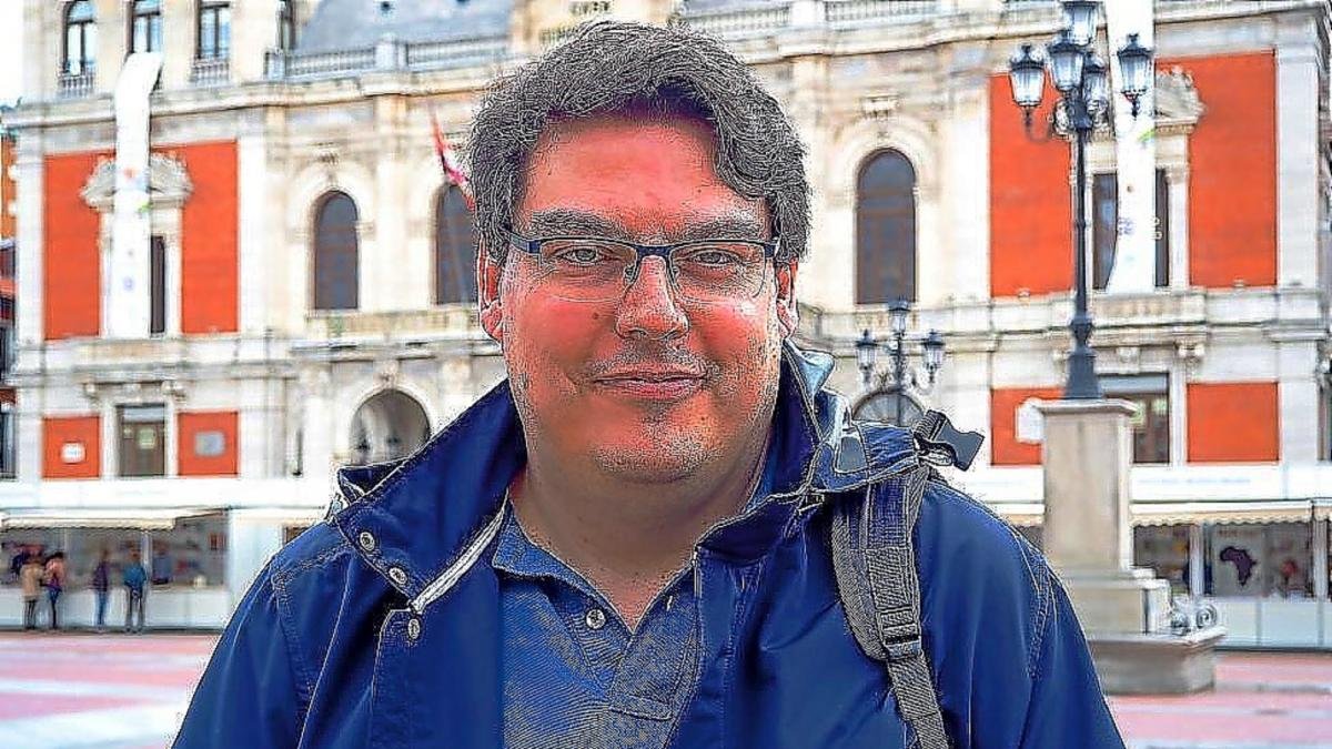 El poeta Boris Rozas.-EL MUNDO