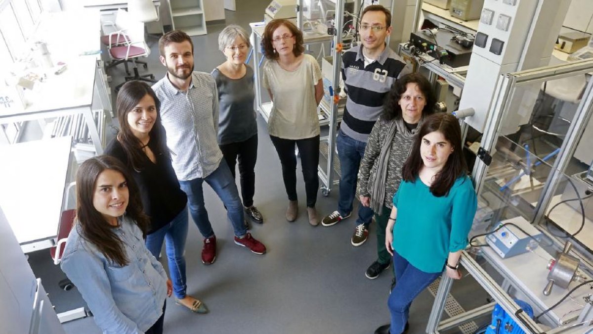 Investigadores del grupo de Biotecnología Industrial y Medioambiental de la Universidad de Burgos-RAÚL G. OCHOA