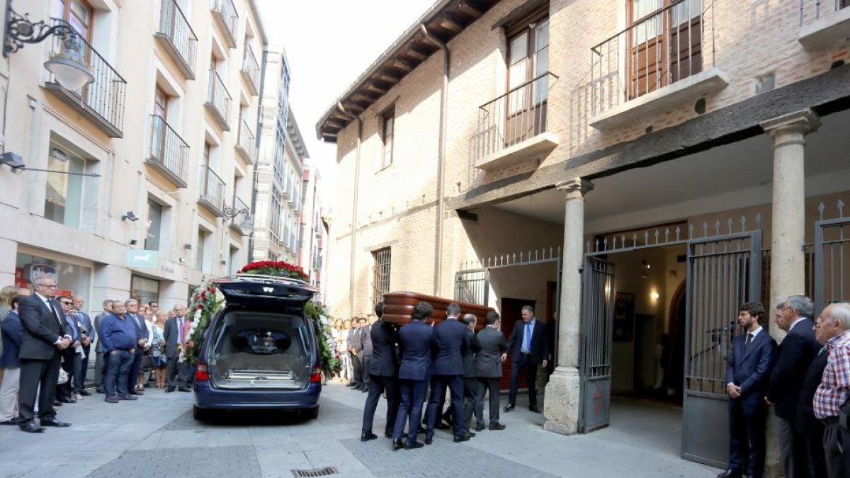 Funeral del exvicepresidente de la Junta de Castilla y León y expresidente del PP de Valladolid.-ICAL