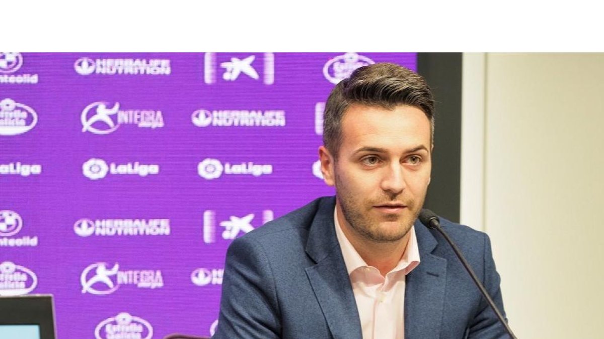 Fran Sánchez, director deportivo del Real Valladolid. / P. REQUEJO