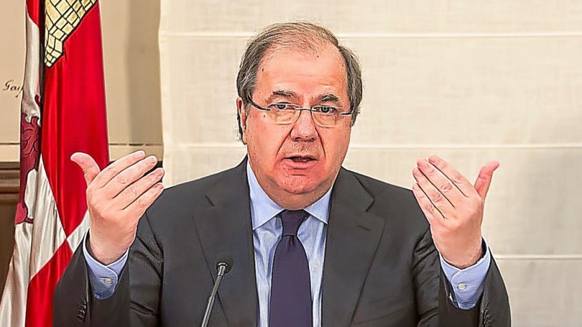 Juan Vicente Herrera, presidente de la junta de Castilla y León-M.A. Santos