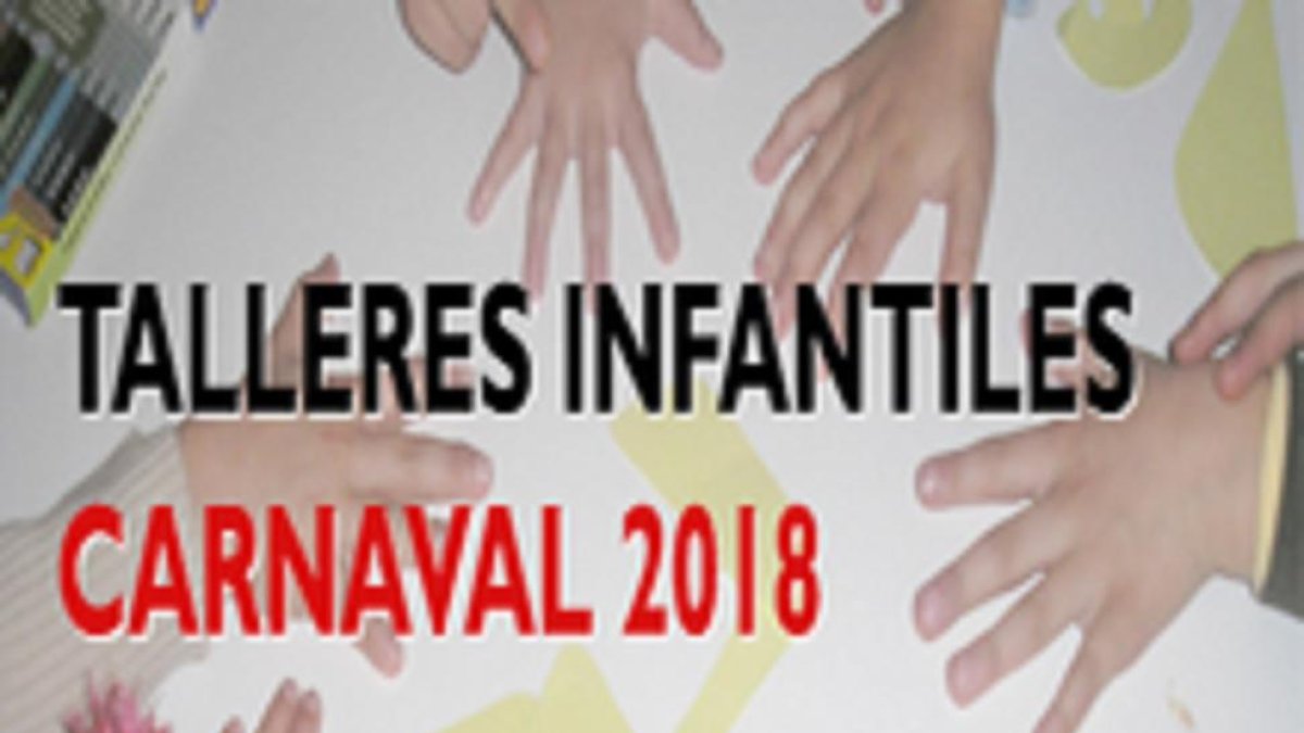 Detalle del cartel de los talleres de Carnaval-PATIOHERRERIANO