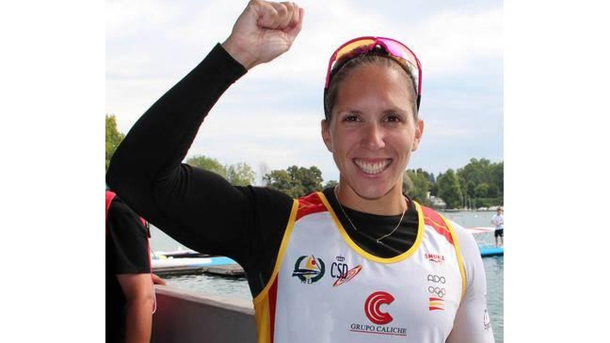 Teresa Portela, bronce mundial en K1 200.-Foto: RFEP