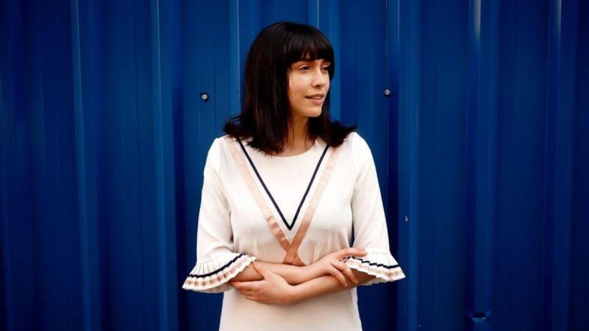 Alice Waddington, fotografiada esta semana en Madrid-JOSE LUIS ROCA