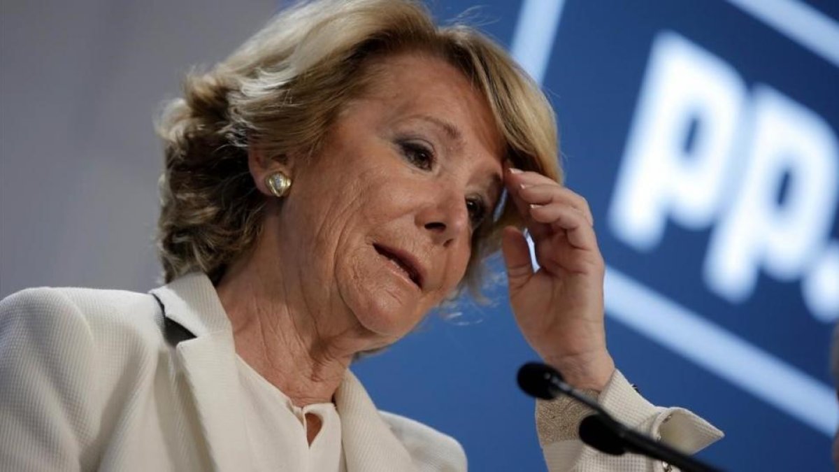 Esperanza Aguirre.-/ JOSE LUIS ROCA