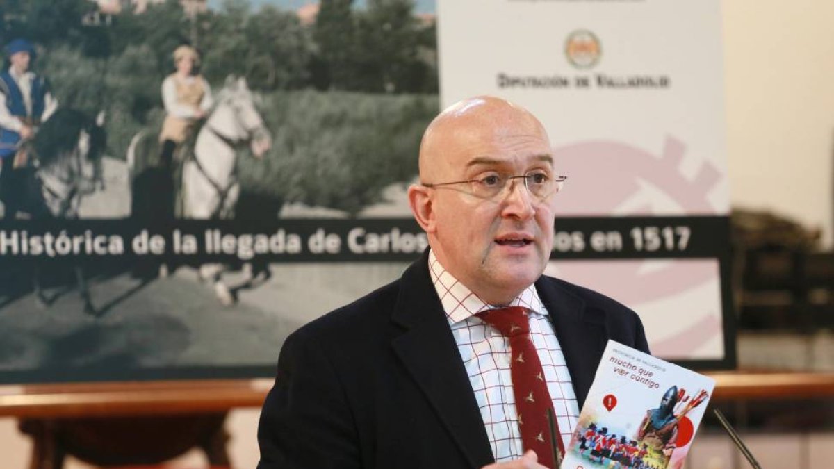 El presidente de la Diputación de Valladolid, Jesús Julio Carnero-Ical