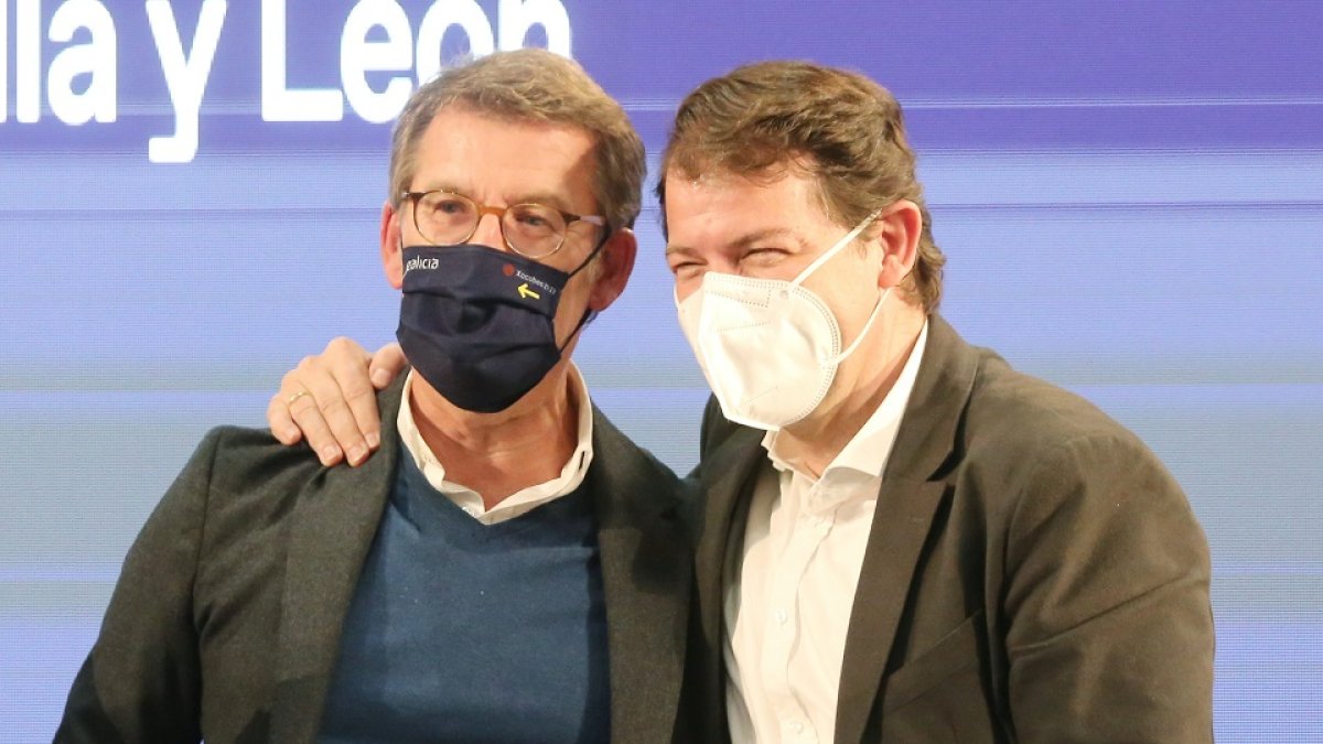 Feijóo y Mañueco, en una imagen de archivo.- ICAL