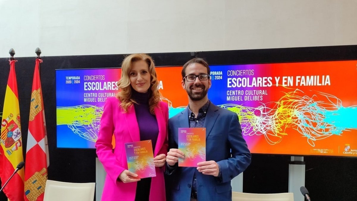 Mar Sancho y Jesús Herrera, esta mañana