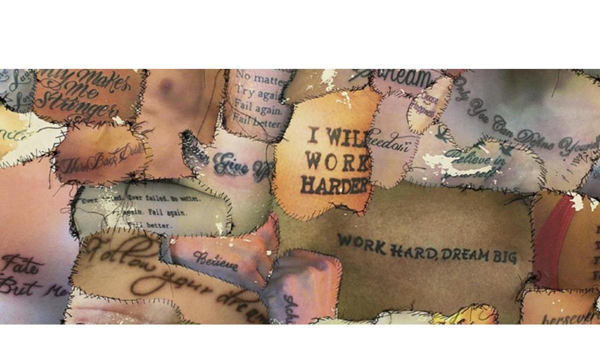 Detalle de una de las obras de la artista.-EL MUNDO