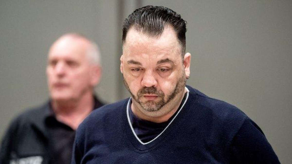 Niels Högel, este jueves, durante el juicio en la localidad alemana de Olderburg.-