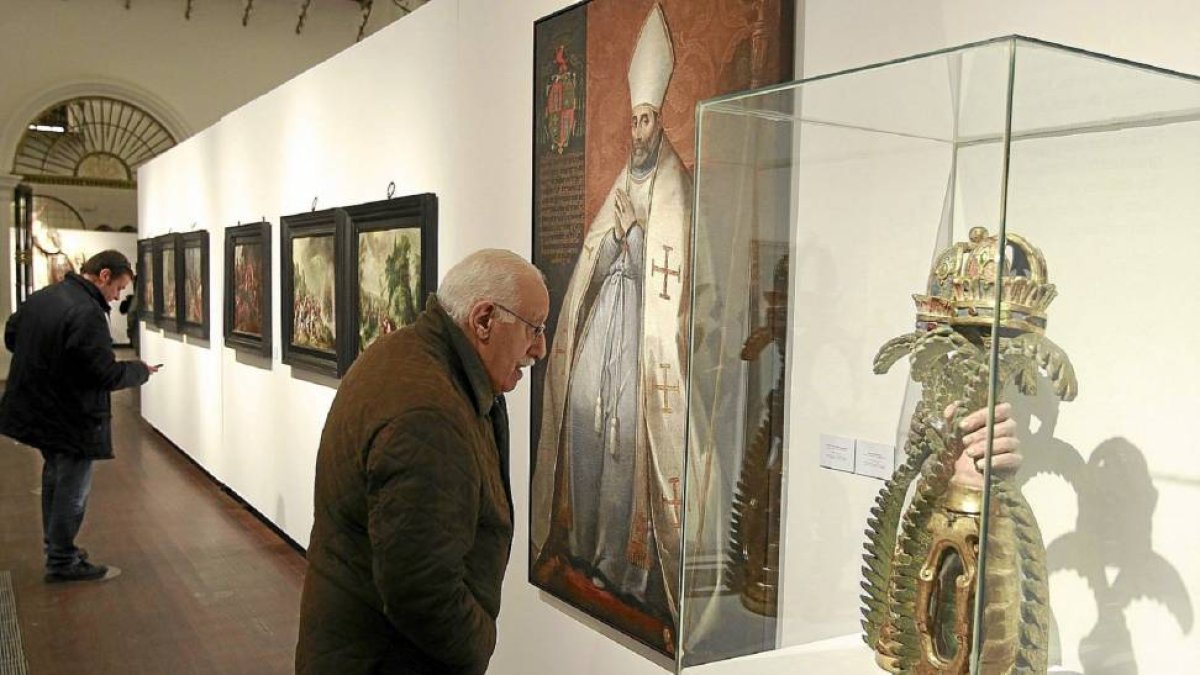 Una imagen de la muestra 'Teresa de Jesús. La Santa, la Orden y el Convento' en las Francesas-J.M.Lostau