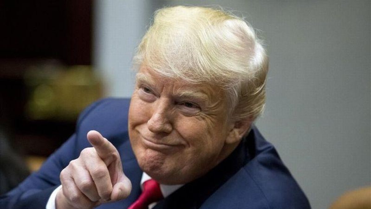 El presidente de Estados Unidos, Donald Trump.-MICHAEL REYNOLDS (EFE)