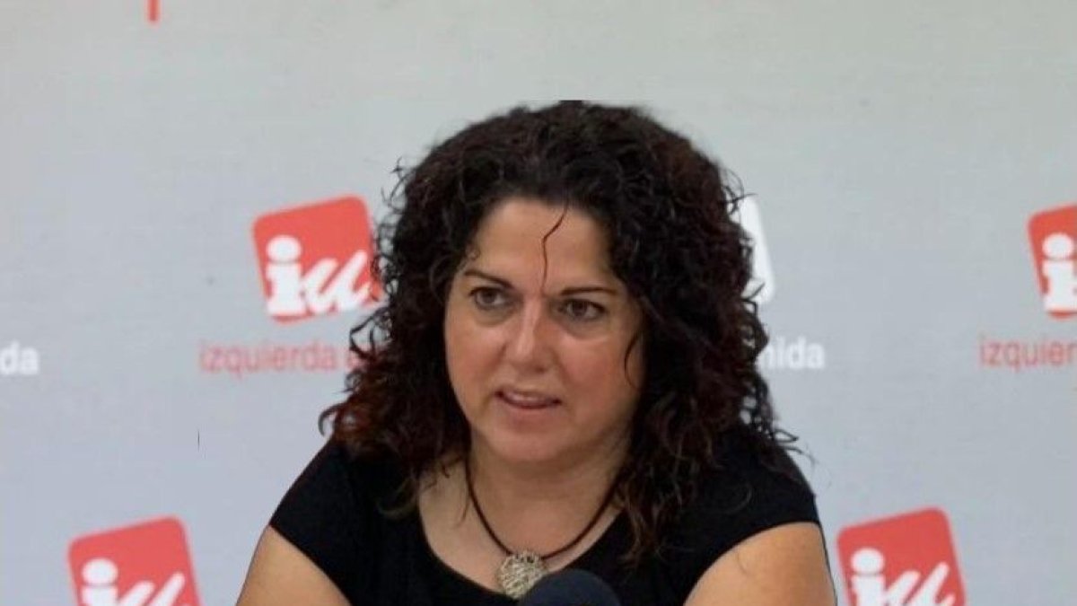 Rosana de Castro, coordinadora provincial de IU en Valladolid.- IUVALLADOLID