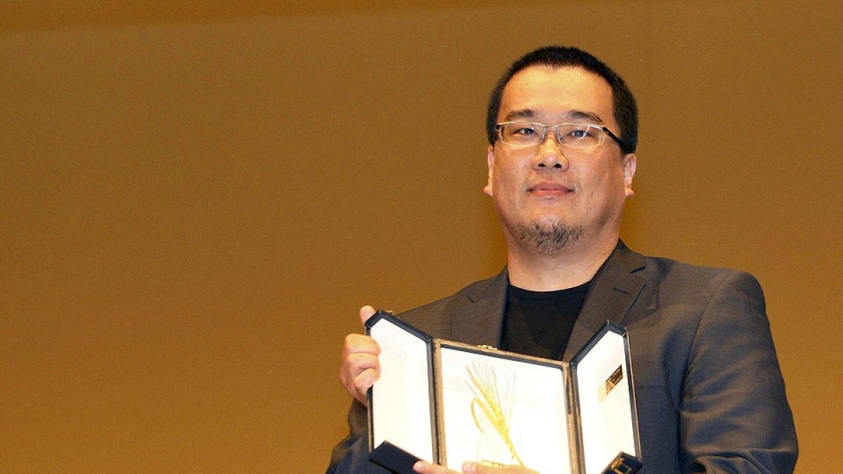 Bong Joon Ho exhibe la Espiga de Honor de la Seminci. - RUBÉN CACHO ICAL
