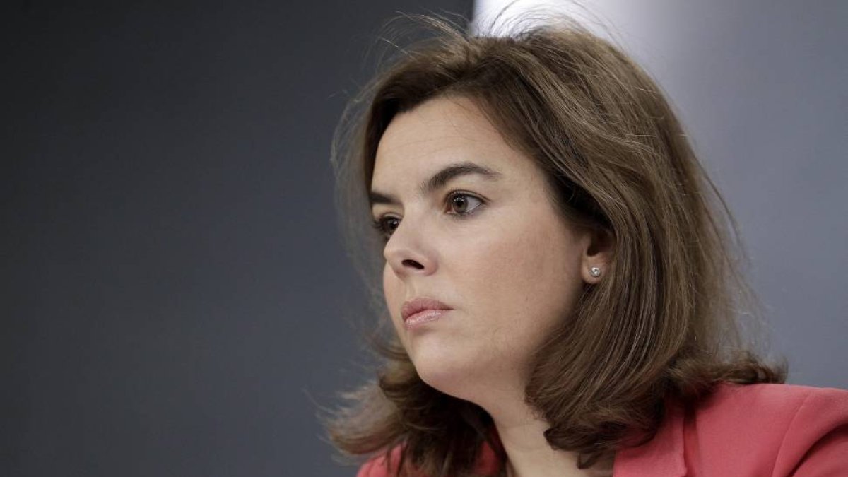 La vicepresidenta del Gobierno, Soraya Sáenz de Santamaría-El Mundo