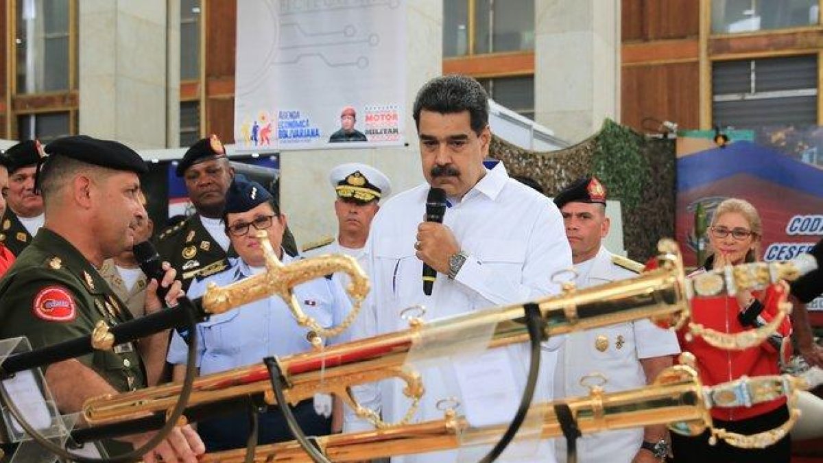 El presidente de Venezuela, Nicolas Maduro, en un evento públcio en Caracas.-PRENSA MIRAFLORES