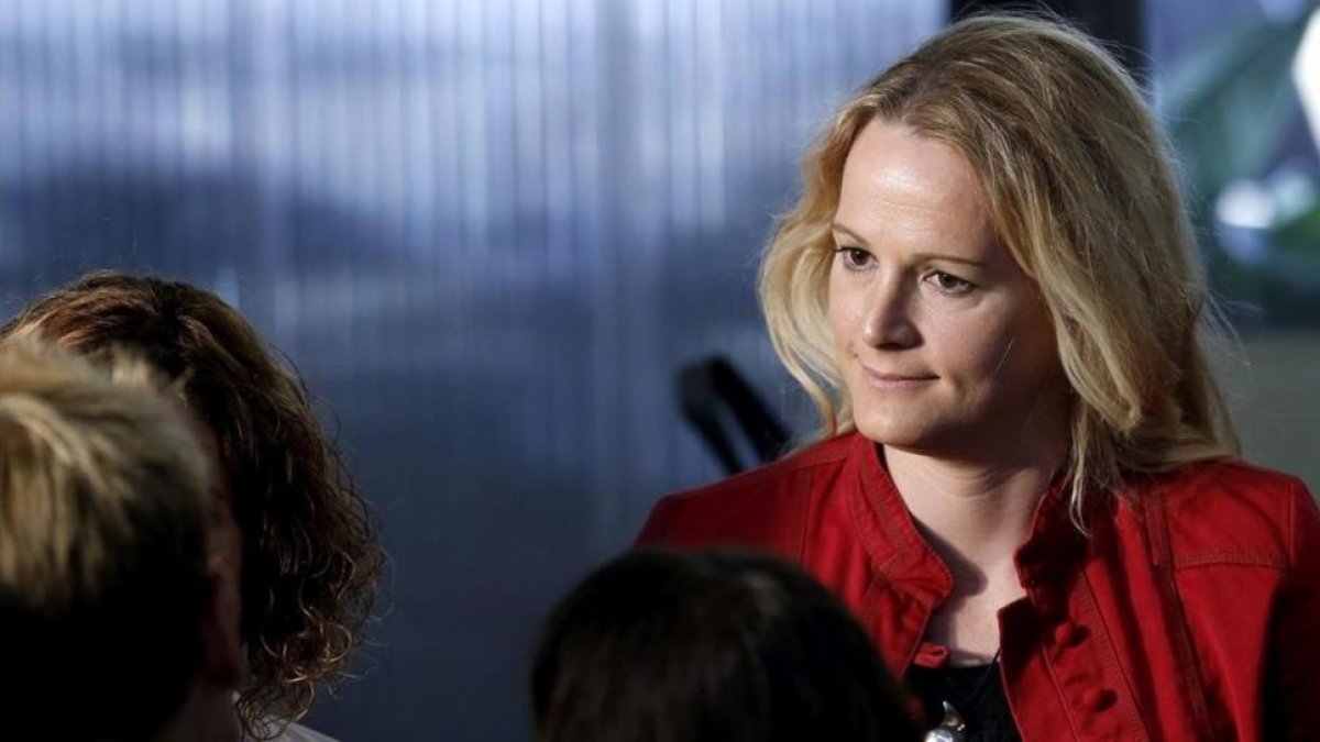 La diputada del PSOE Zaida Cantera.-EFE / CHEMA MOYA