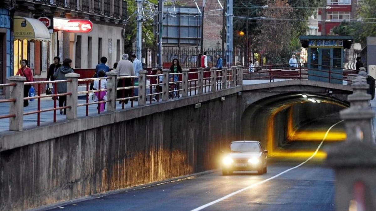 Túnel de Labradores, una de las primeras actuaciones que se acometerán para la integración del tren en superficie.