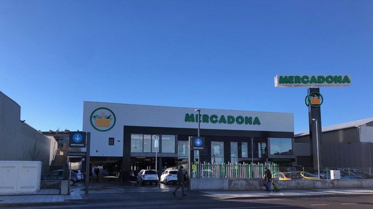 Tienda de Mercadona en el vallisoletano barrio de Las Flores. - EUROPA PRESS