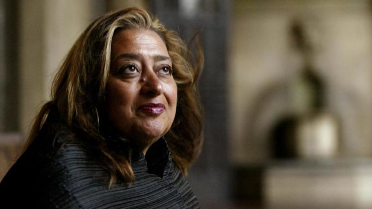 La arquitecta Zaha Hadid.-KEVORK DJANSEZIAN