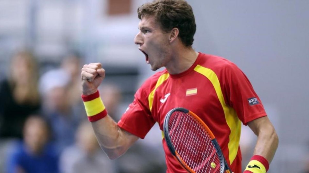Pablo Carreño será el número 1 español en Belgrado.-AFP