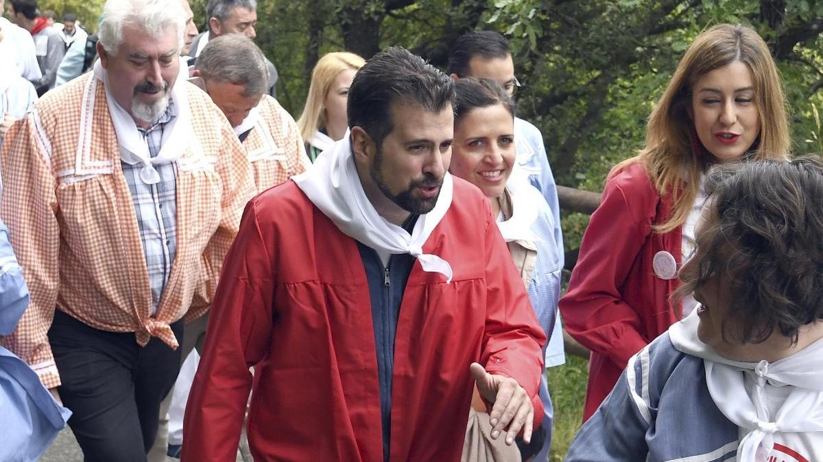 Tudanca, ayer en Burgos.-ICAL