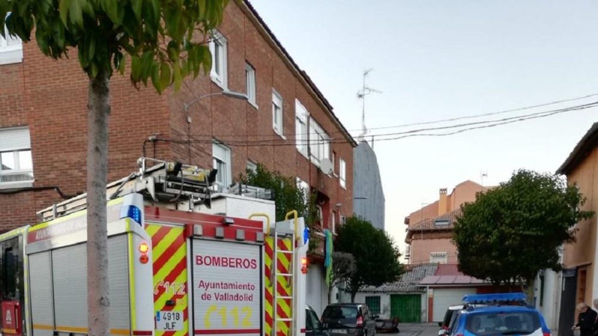 Imagen del lugar.-@BomberosVLL