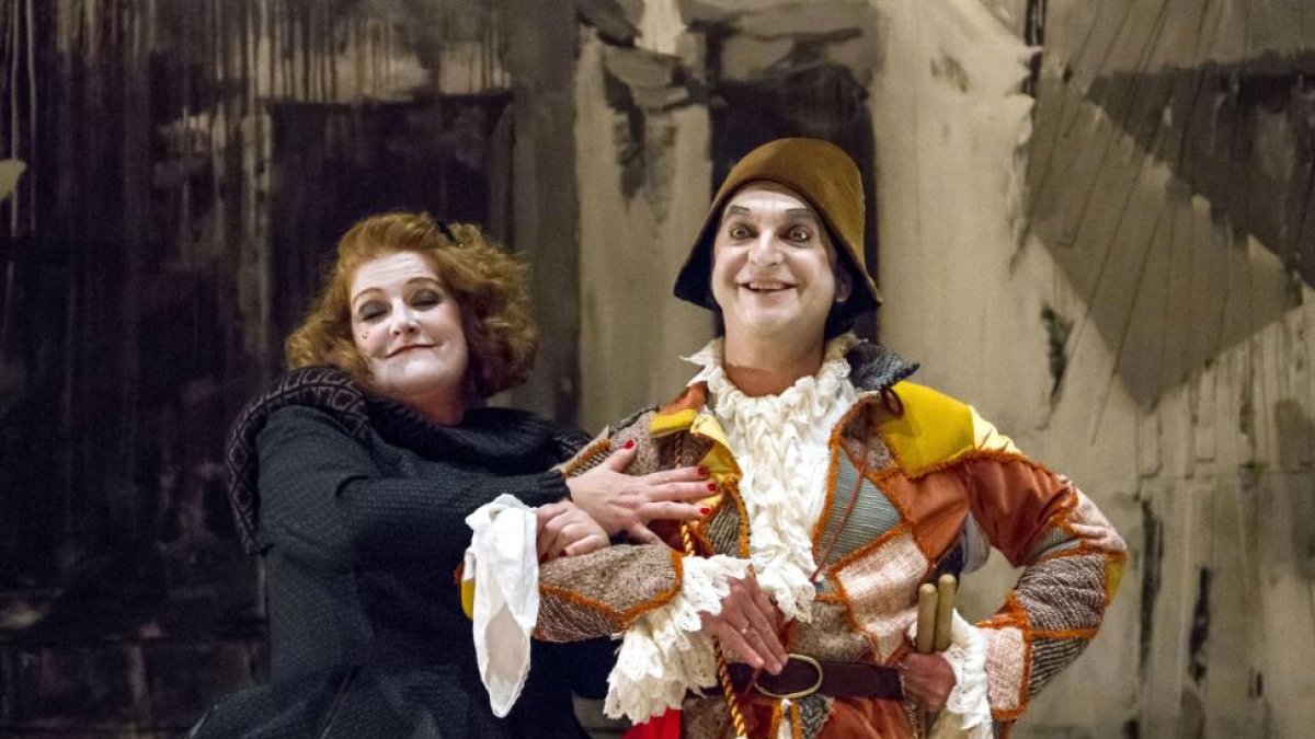 Representación de la obra ‘El retablo de las maravillas’ de la compañía Morfeo Teatro-ICAL