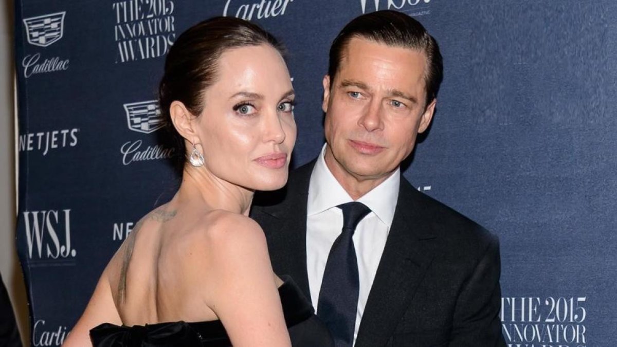 Pitt y Jolie, en una imagen de archivo-CS5