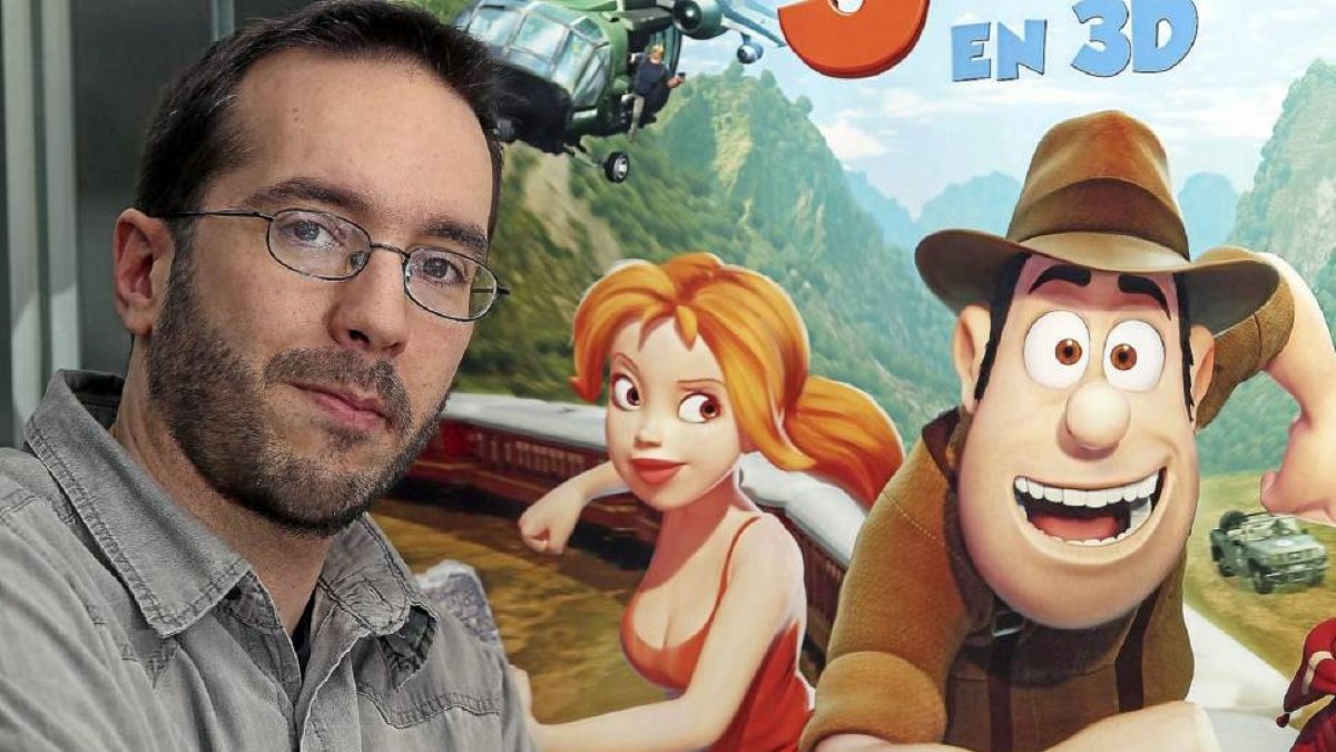 El cineasta vallisoletano Enrique Gato, creado r de ‘Las aventuras de Tadeo Jones’.-ICAL