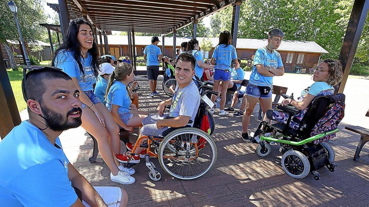 Imagen de archivo de la XXI edición del campamento inclusivo de Aspaym.