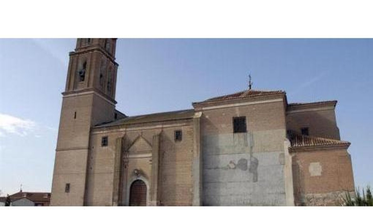 Iglesia de la localidad vallisoletana de Ataquines.- E. M.