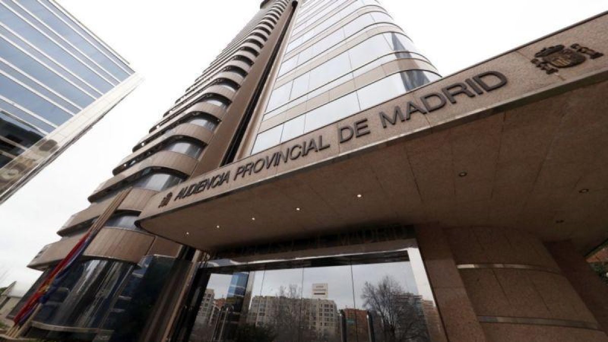 La Audiencia Provincial de Madrid.-JAVIER LIZÓN (EFE)