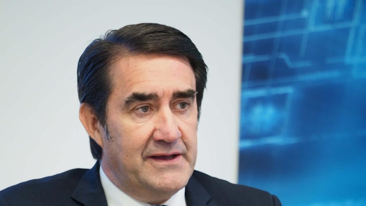 Juan Carlos Suárez-Quiñones debate en el foro 'Pacto verde europeo. Las ciudades del futuro', organizado por El Mundo Diario de Castilla y León. -PHOTOGENIC
