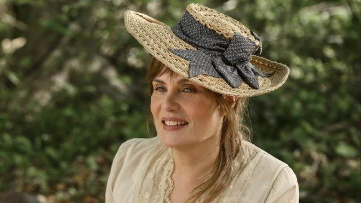 Emmanuelle Seigner, en un fotograma de ’El oficial y el espía’.-