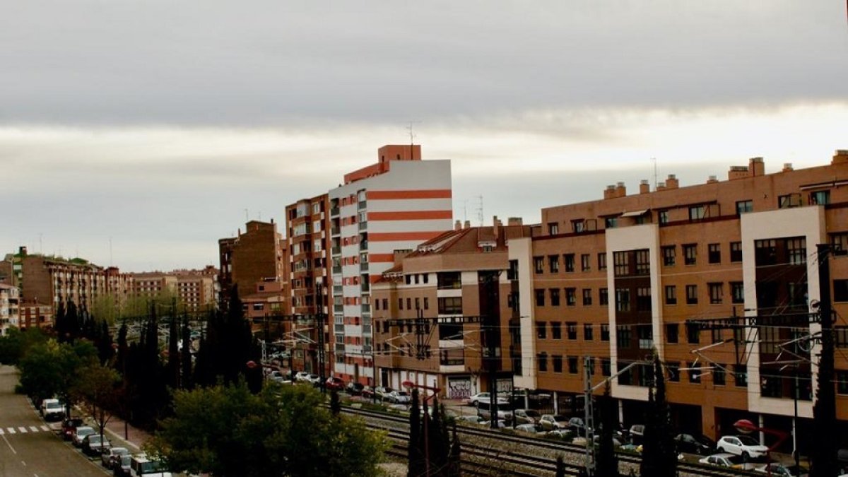 Las vías del tren en Valladolid.- EL MUNDO