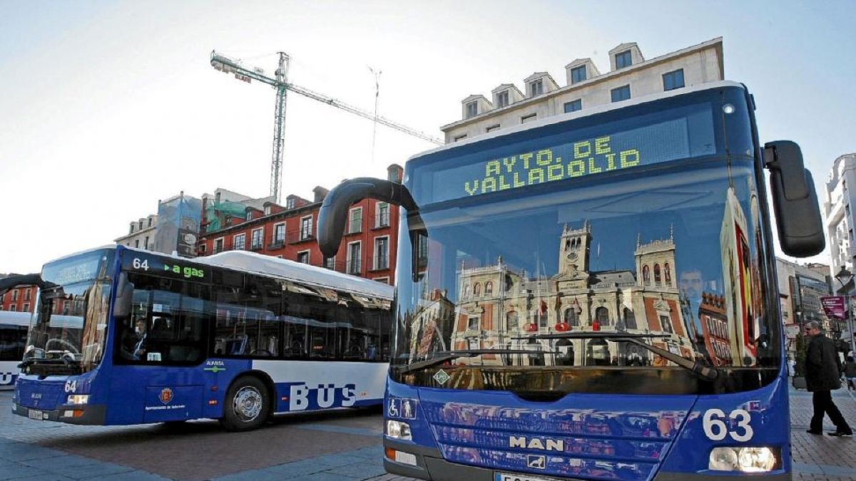 Imagen de autobuses urbanos de Valladolid-J.M. Lostau