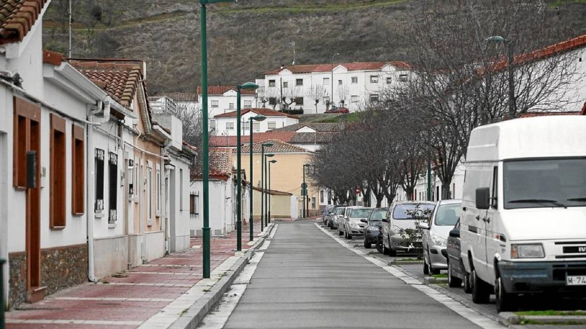 Imagen de una de las calles del barrio de Girón.-El Mundo
